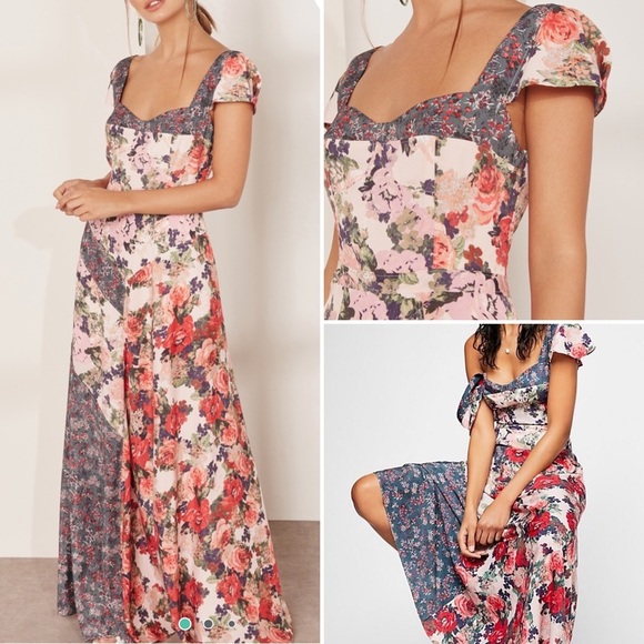 Free People La Fleur Printed Maxi Dress - 6 - Picture 7 of 12